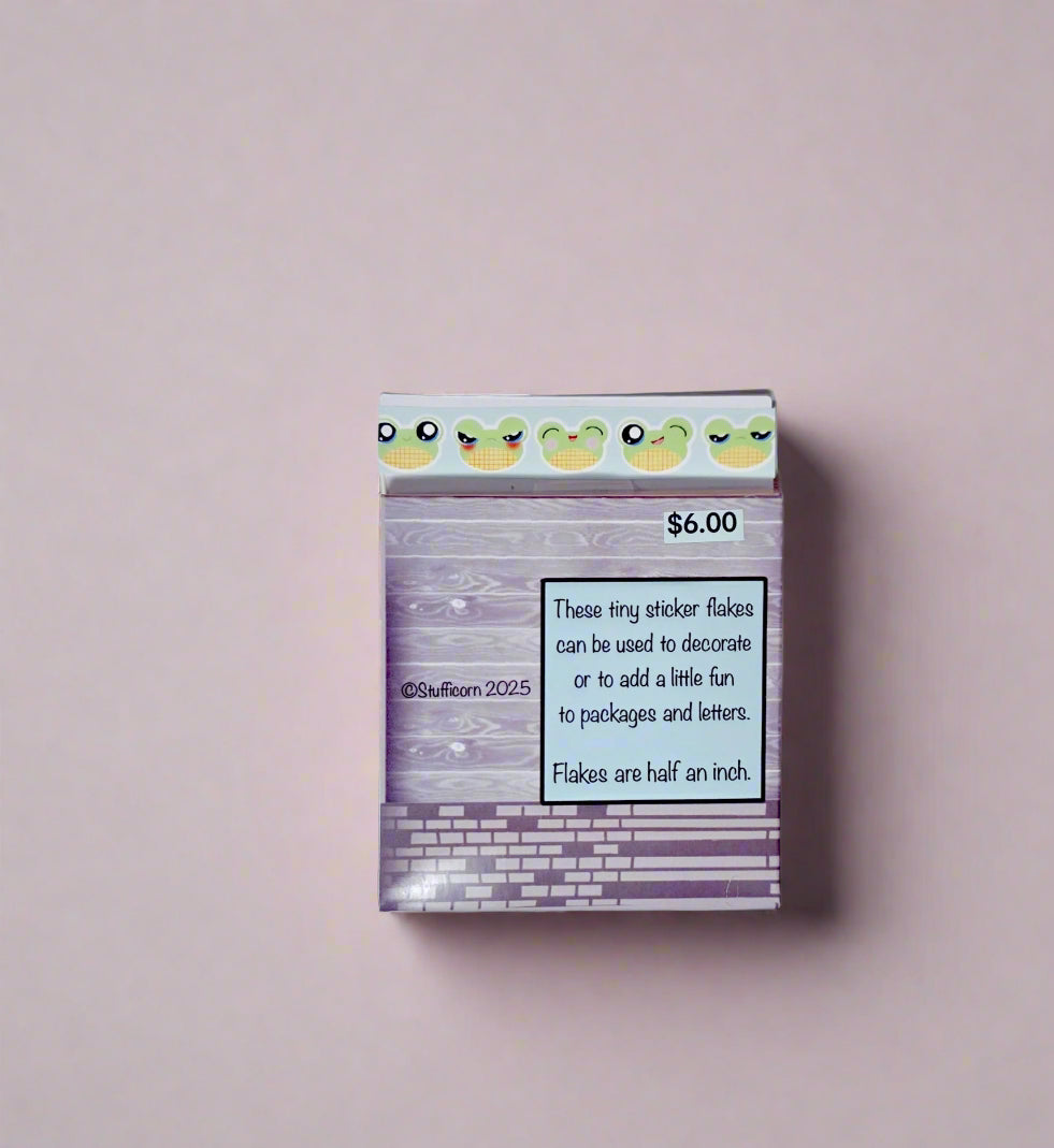 Luci the Frog Sticker Flakes