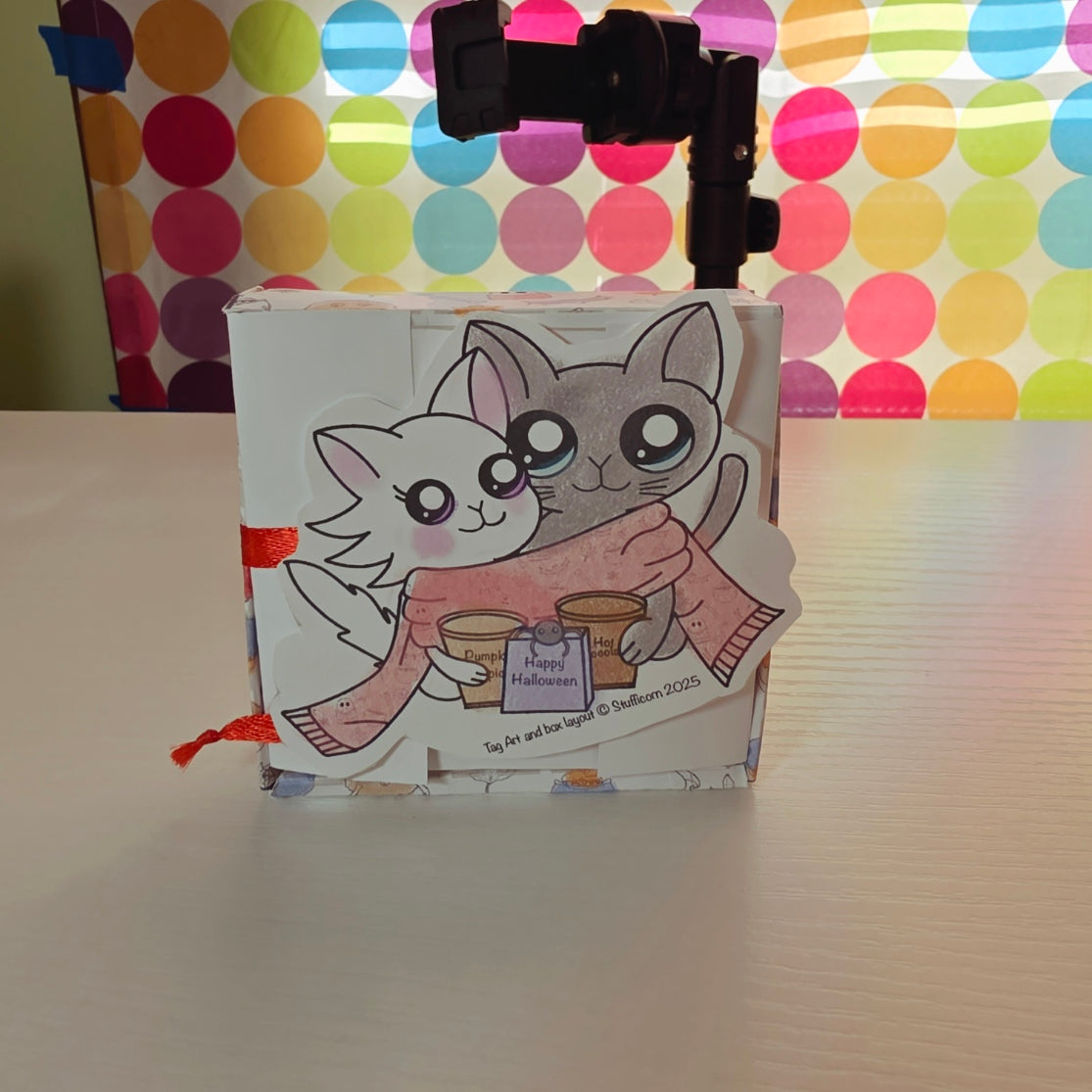 Halloween Treat Box Template Part #3 (Free Download)