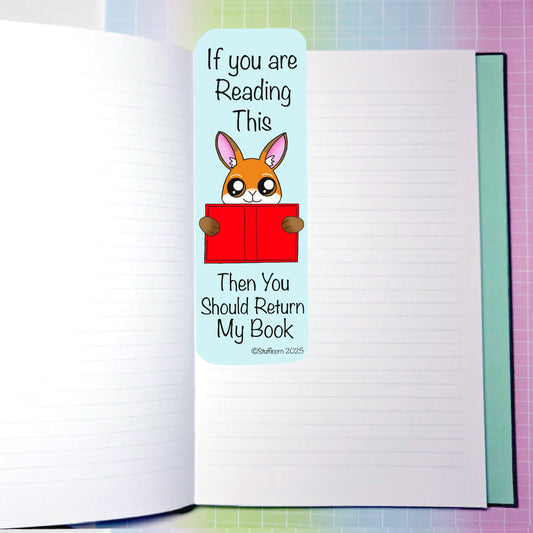 Return My Book Bookmark