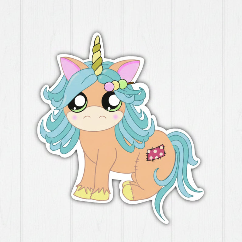 Mayor Stuffi of Stuffitown Sticker