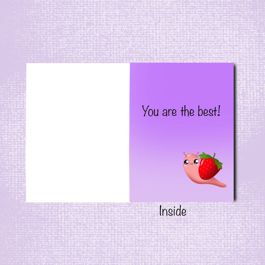 Card-Coffee Snail Important Things