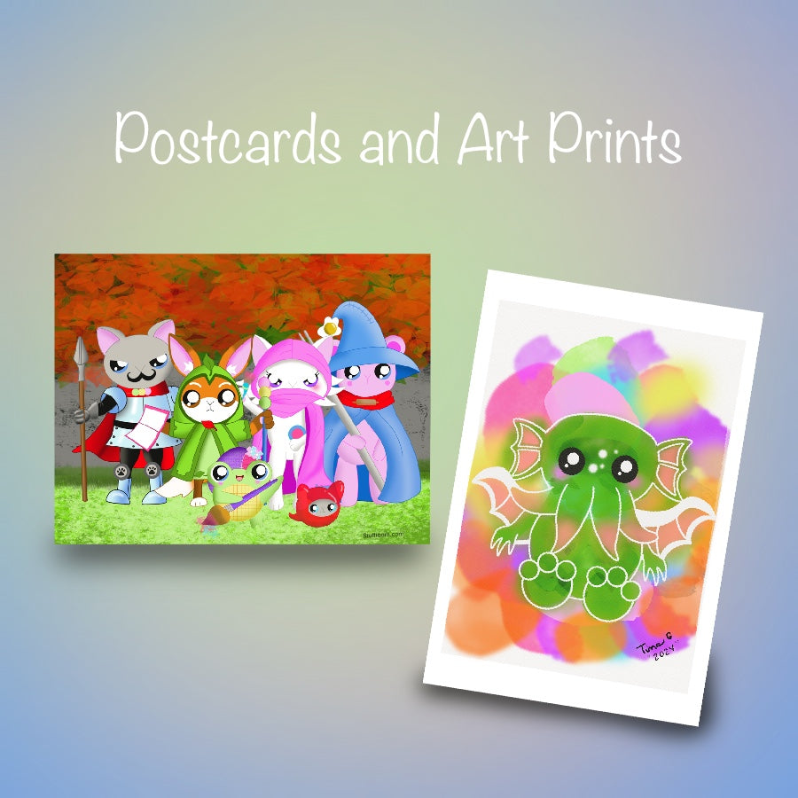 Postcards and Art Prints