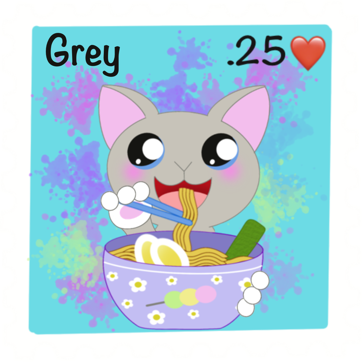 Grey the Cat (A take charge friend)