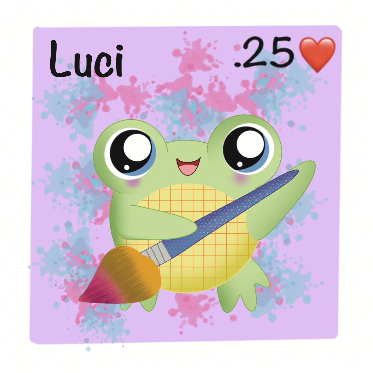 Luci the Frog (Detective and Artist)