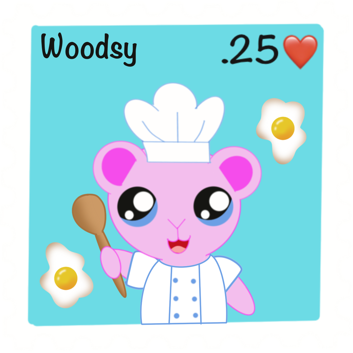 Woodsy the Bear (Stuffitown Chef)