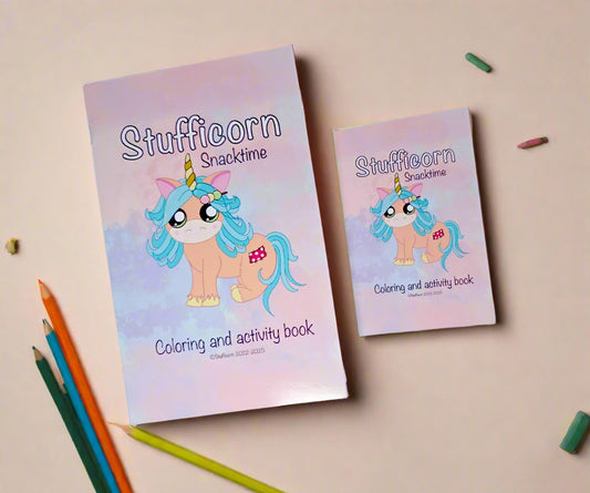 Stufficorn Snacktime Coloring Book