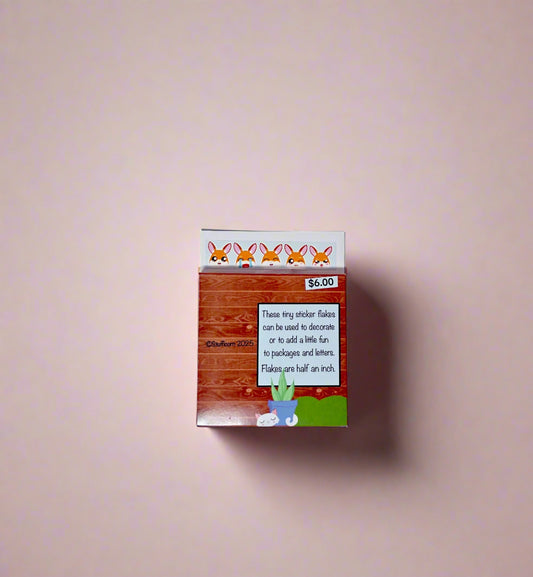 Jo the Fox Sticker Flakes