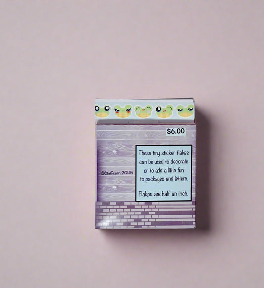 Luci the Frog Sticker Flakes