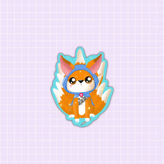 ADF-Kitsune Sticker
