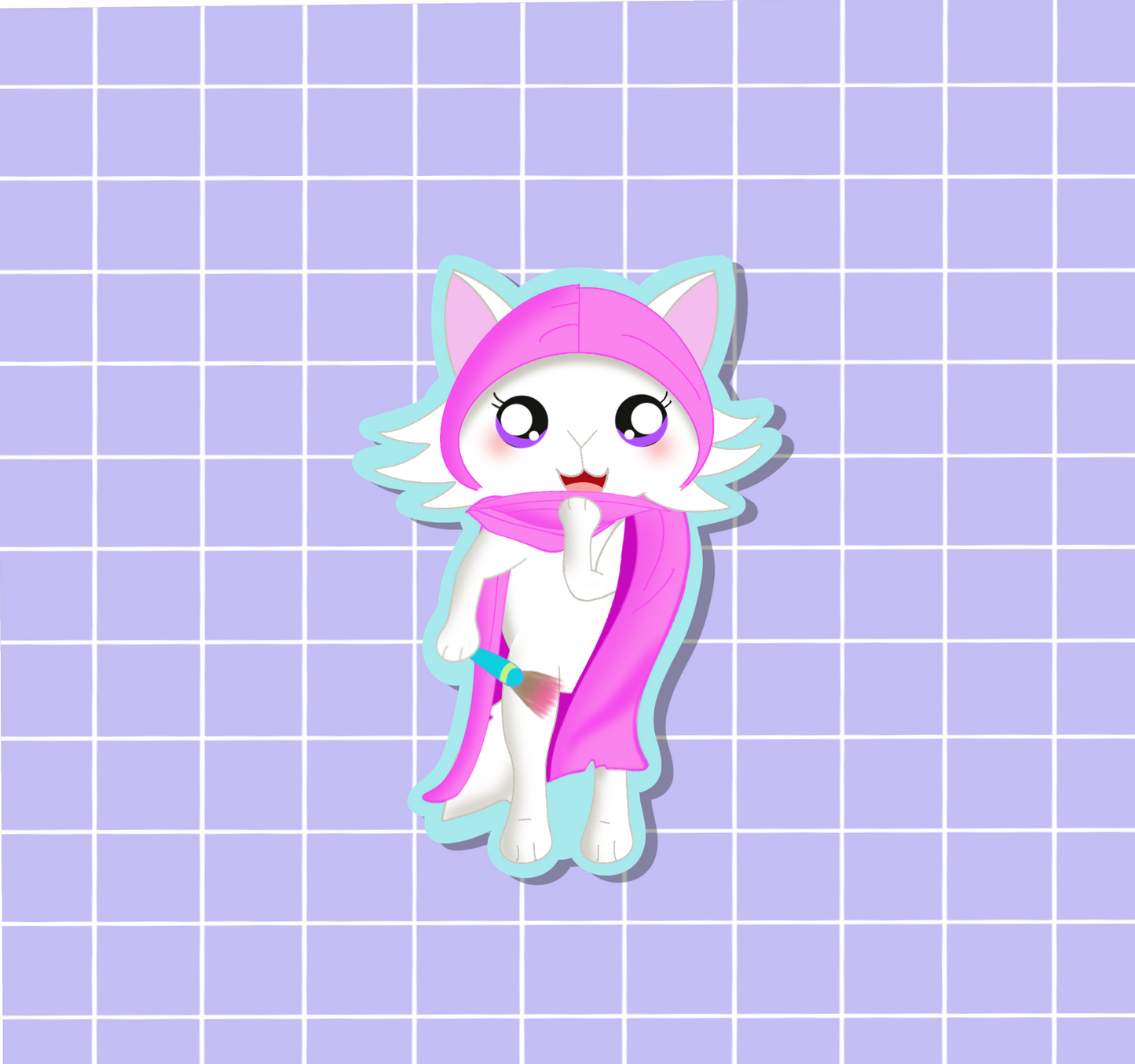 ADF-Daisy Happy Rogue Sticker