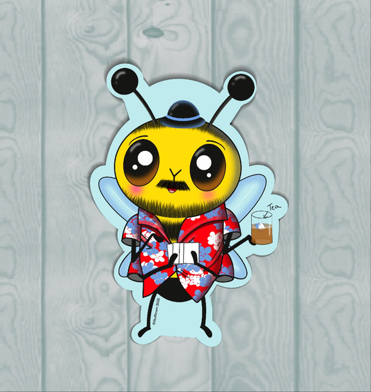 Magnum Bee Hive Sticker