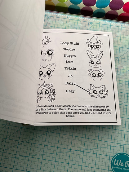 Halloween with the Stuffi Friends Coloring and Activity Book