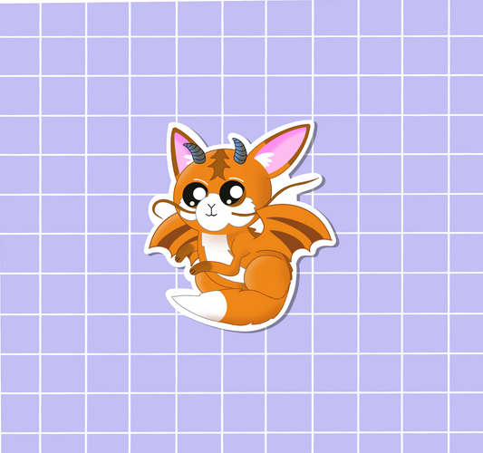 ADF-Jo The Fox Dragon Sticker