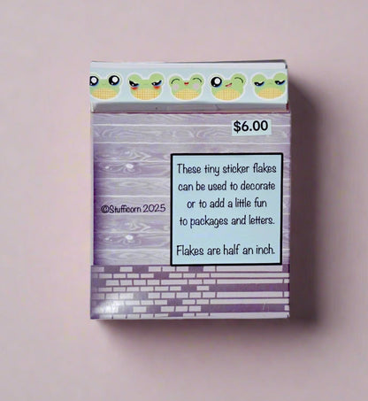 Luci the Frog Sticker Flakes