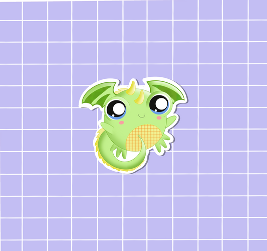ADF-Luci the Frog Dragon Sticker