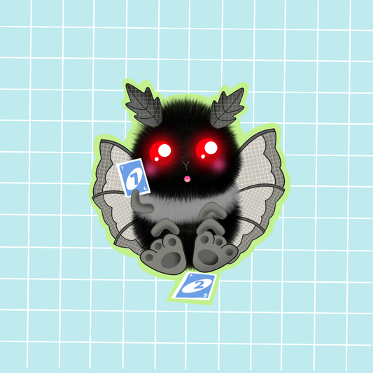 Cryptid-Mothman Playing Cards