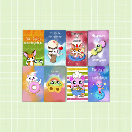 Mini Notepads Random with Mini Pen