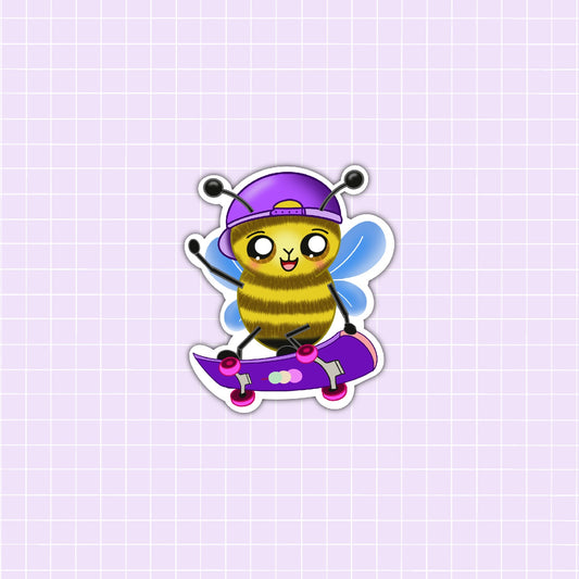 Oliver Bee-Skateboard Sticker