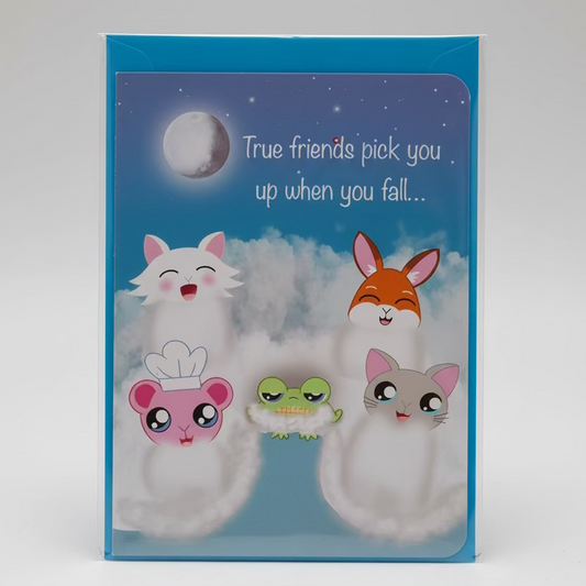 Card-True Friends Humor