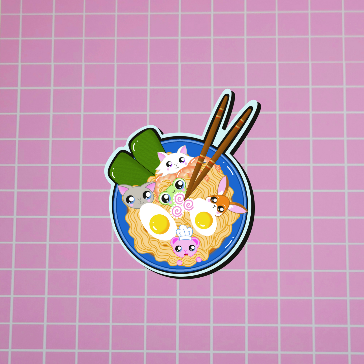 Food-Ramen Bowl Gang Sticker