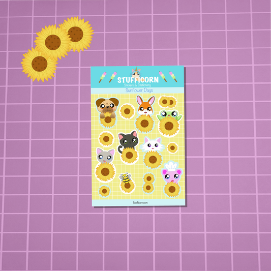 Sunflower Days Sticker Sheet