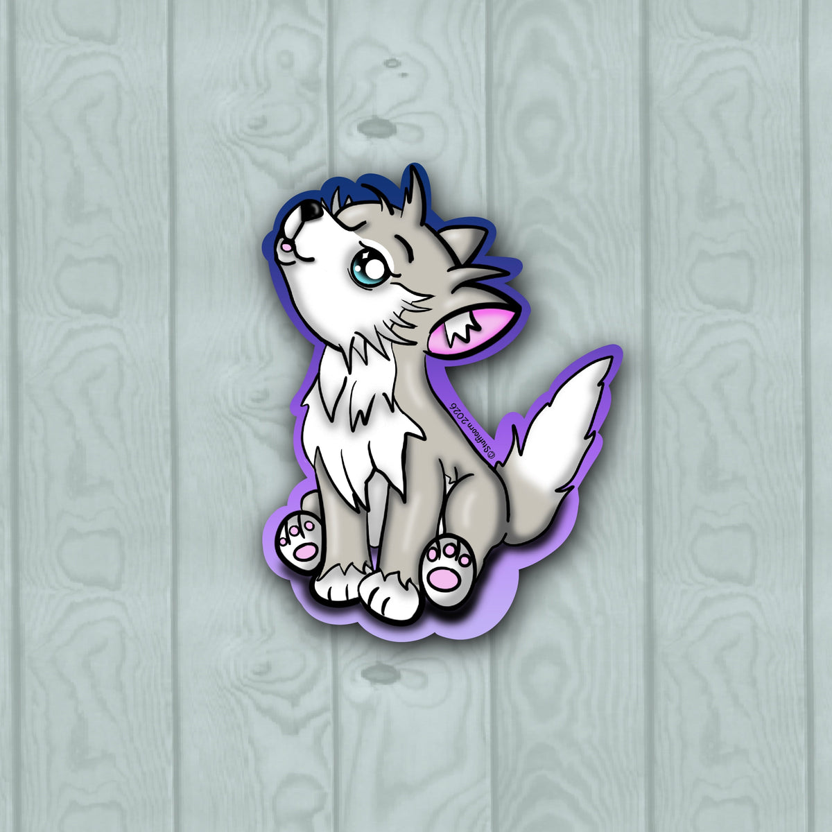 Wolf Sticker