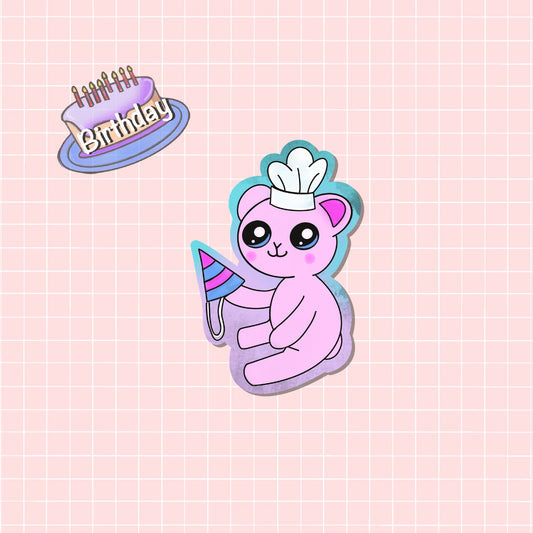 Birthday Woodsy Sticker (Birthday Update)