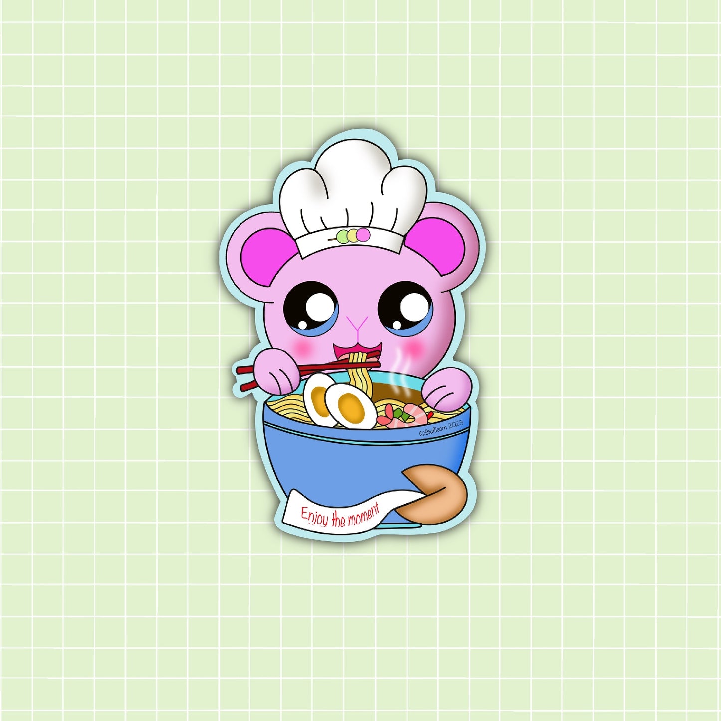 Woodsy Ramen Sticker