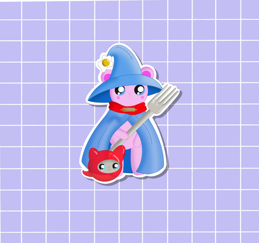 ADF-Woodsy Food Wizard Sticker