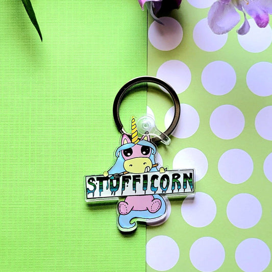 Stufficorn Paints Keychain