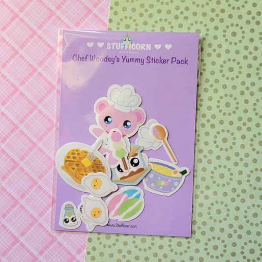 Woodsy-Yummy Sticker Pack